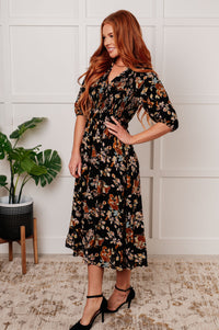 Look My Way Smocked Bodice Button Down Dress Dresses Ave Shops 