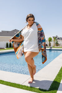 Luxury Beach Towel in Block Floral Home & Decor Ave Shops 