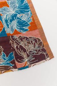 Luxury Beach Towel in Block Floral Home & Decor Ave Shops 