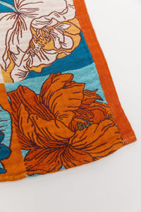 Luxury Beach Towel in Block Floral Home & Decor Ave Shops 