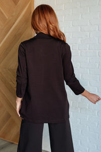 Magic 3/4 Blazer in Chocolate Layers Ave Shops 