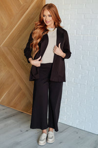 Magic 3/4 Blazer in Chocolate Layers Ave Shops 