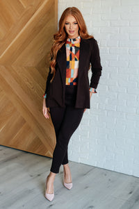 Magic Ankle Crop Skinny Pants in Chocolate Bottoms Ave Shops 