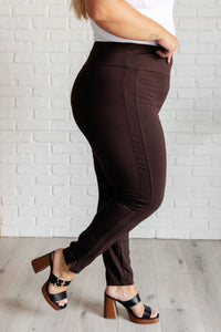 Magic Skinny 28" Pants in Chocolate Bottoms Ave Shops 