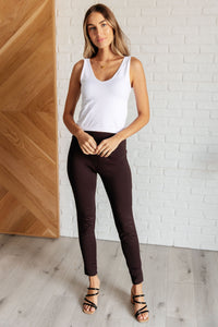 Magic Skinny 28" Pants in Chocolate Bottoms Ave Shops 