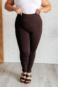 Magic Skinny 28" Pants in Chocolate Bottoms Ave Shops 