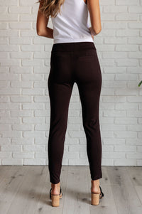 Magic Skinny 28" Pants in Chocolate Bottoms Ave Shops 
