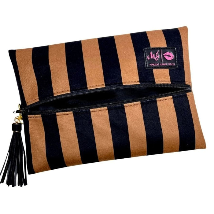 Makeup Junkie Cabana Onyx makeup bag Makeup Junkie 