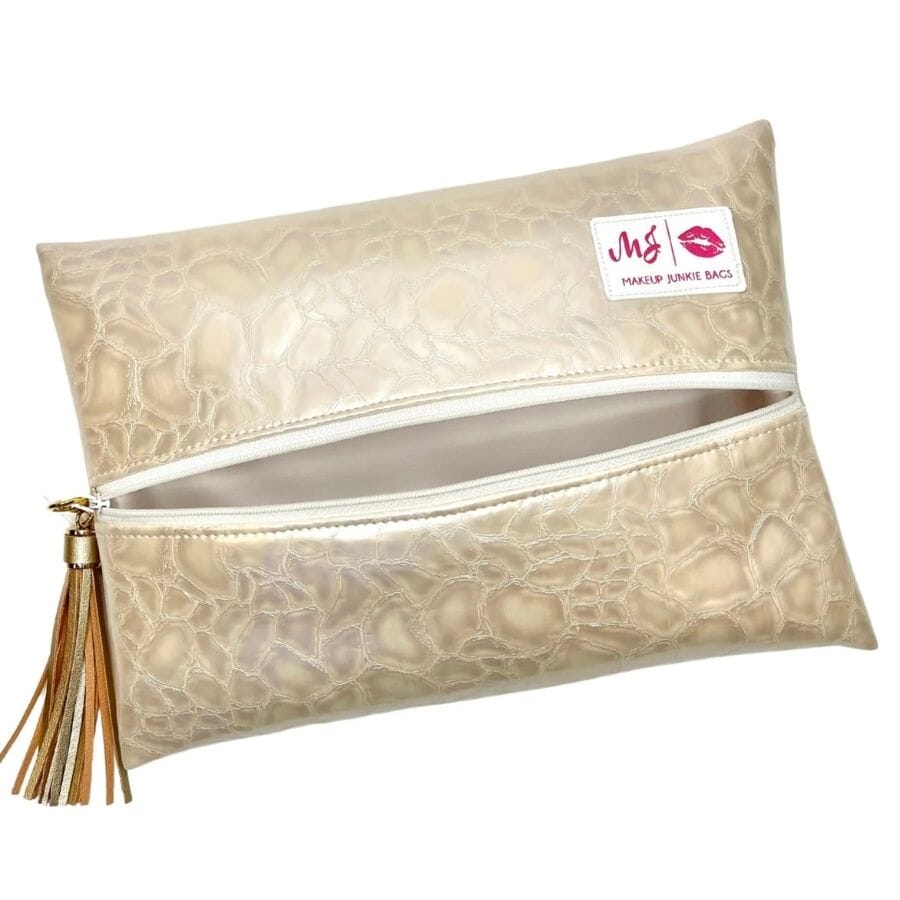 Makeup Junkie Iconic Gator makeup bag Makeup Junkie 