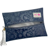 Makeup Junkie Romance Navy makeup bag Makeup Junkie 