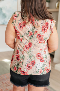 Making Me Blush Floral Top Tops Ave Shops 