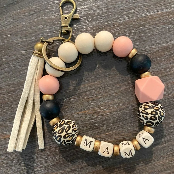 Mama Wristlet Keychain keychain Jillian Ink 