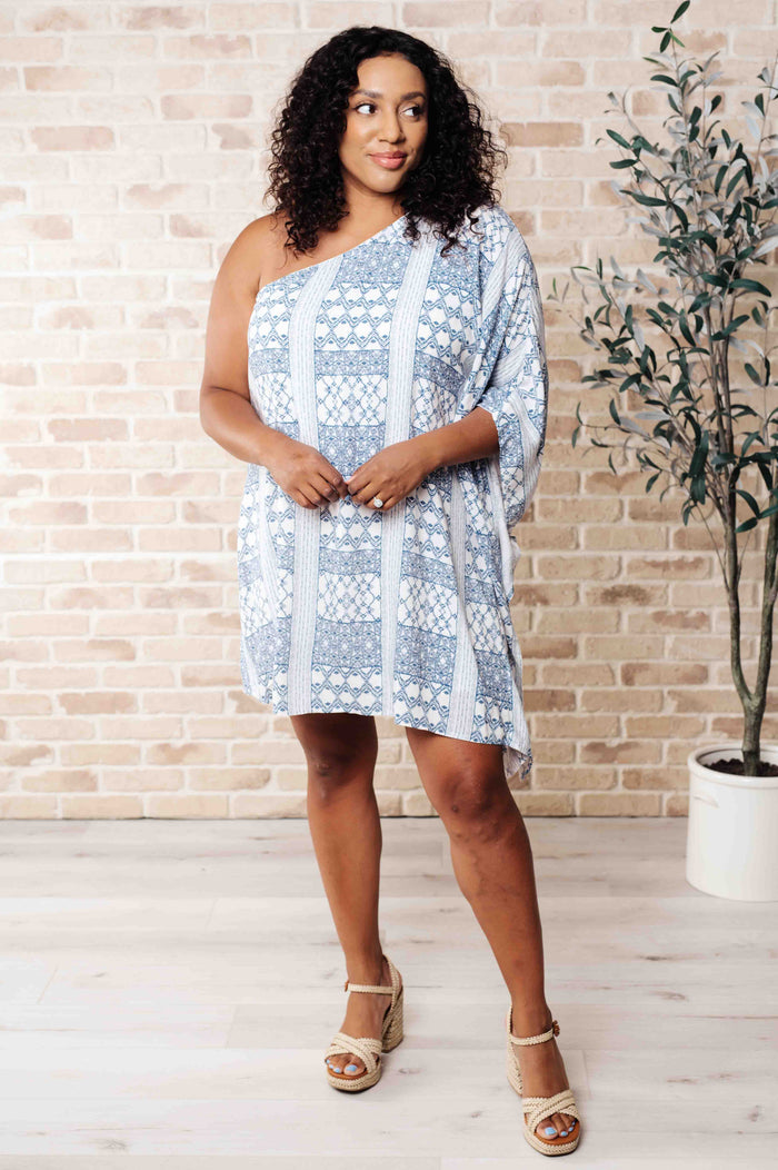Marjorie One Shoulder Dress Dresses Ave Shops 