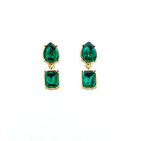 Meghan Browne Tahtti Emerald Earrings Earrings Meghan Browne 