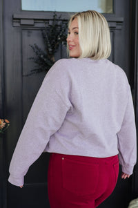 Merry Christmas Sweatshirt in Grey Womens Ave Shops 