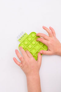 Mini Pop It Notebook in Green Womens Ave Shops 