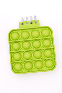 Mini Pop It Notebook in Green Womens Ave Shops 