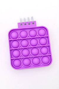 Mini Pop It Notebook in Purple Womens Ave Shops 