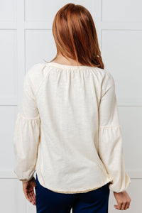 More Than You Would Think Embroidered Blouse Blouses Ave Shops 