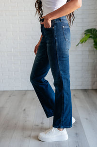 Muriel Mid Rise Control Top Classic Straight Jeans Womens Ave Shops 