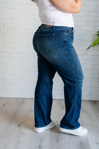Muriel Mid Rise Control Top Classic Straight Jeans Womens Ave Shops 