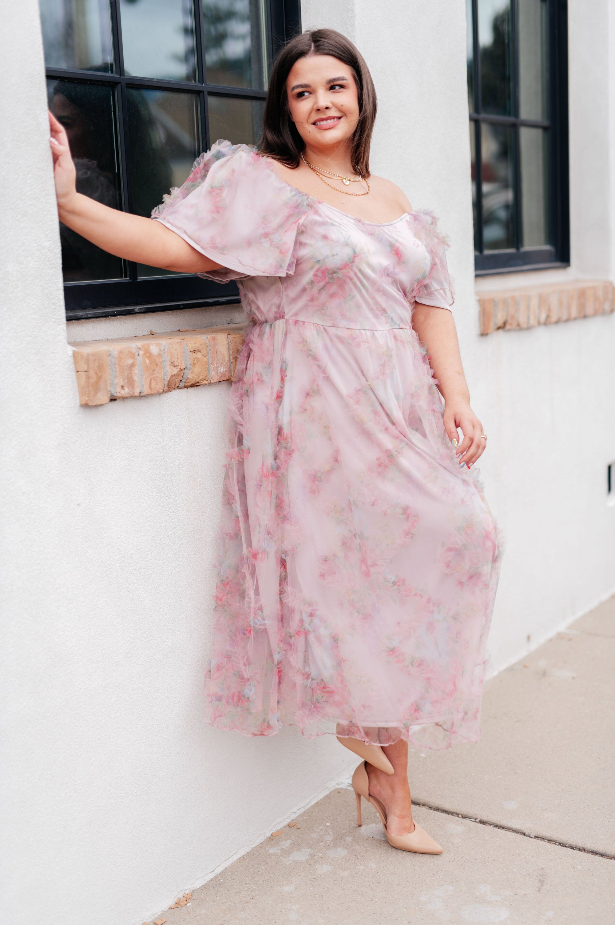 My Little Songbird Fluttersleeve Dress Dresses Ave Shops 