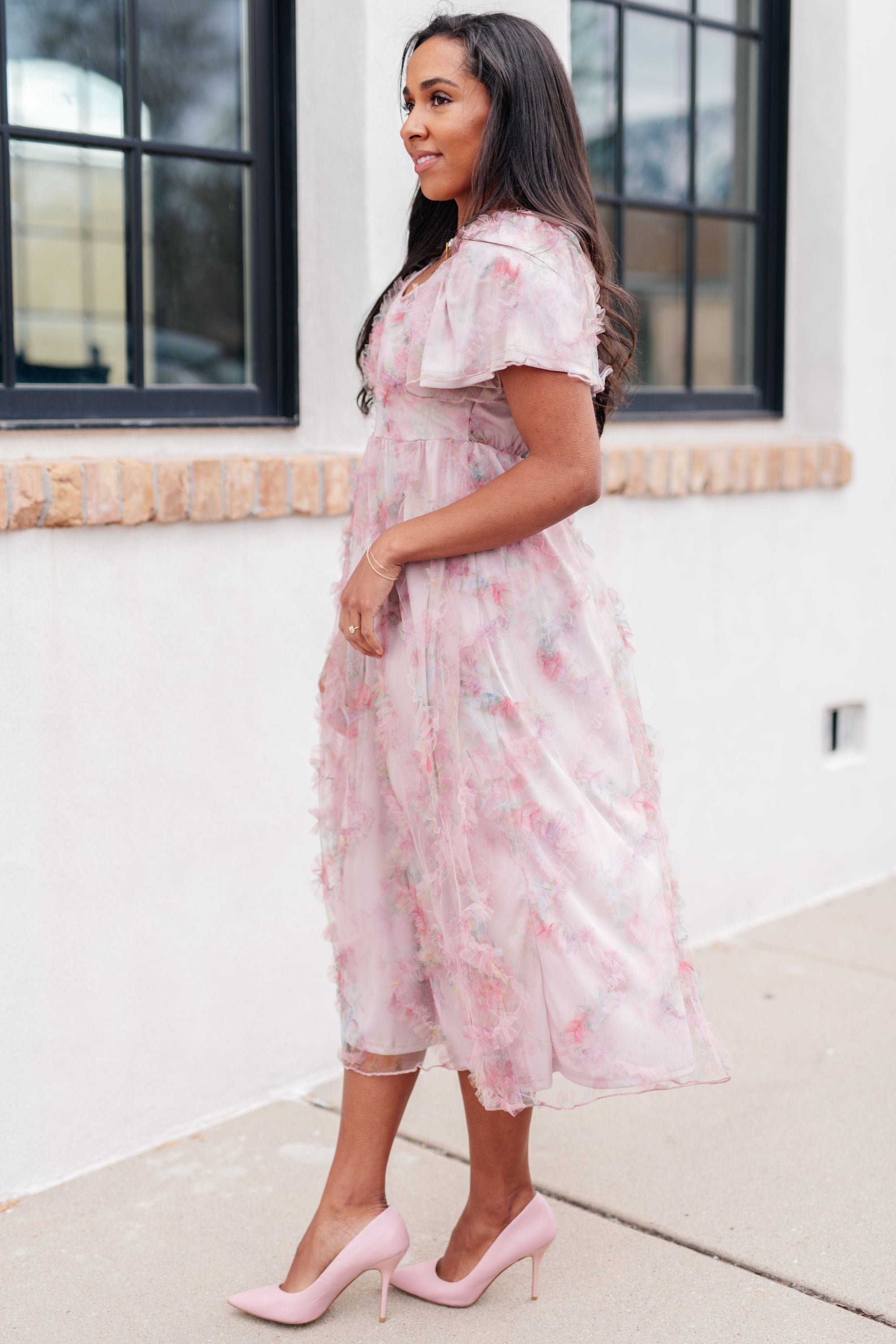 My Little Songbird Fluttersleeve Dress Dresses Ave Shops 