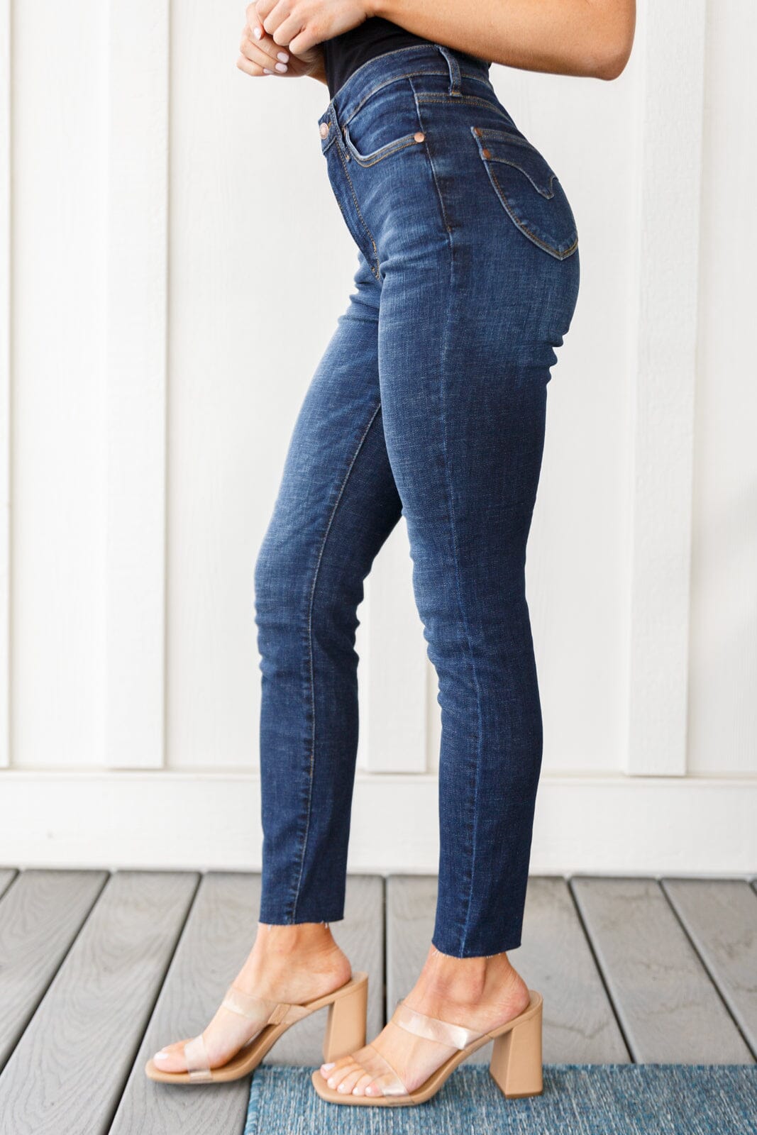 Nicole Tummy Control Skinny Jeans Womens Ave Shops 