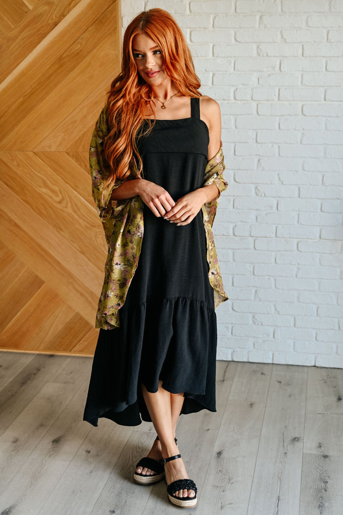 Nightlife Tie Back Maxi Dress Dresses Ave Shops 