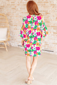 No Garden, No Problem Bubble Sleeve Dress Womens Ave Shops 