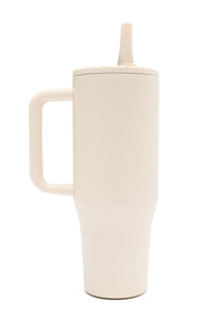 No Spill 40oz Tumbler in Off White Home Ave Shops 