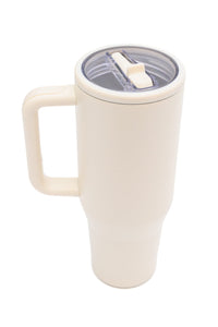 No Spill 40oz Tumbler in Off White Home Ave Shops 