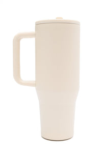 No Spill 40oz Tumbler in Off White Home Ave Shops 