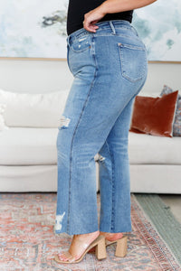 Nora High Rise Rigid Magic Destroy Slim Straight Jeans Womens Ave Shops 