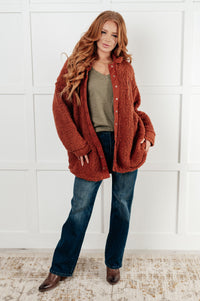 On a Roll Ribbed Knit V Neck Long Sleeve Top Tops Ave Shops 