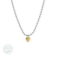 Petite Heart Water Resistant Necklace Necklace Splendid Iris 