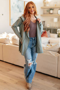 Please Proceed Hooded Cardigan Womens Ave Shops 