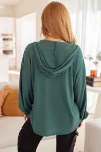 Rainy Day Henley Hoodie Womens Ave Shops 