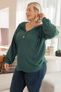Rainy Day Henley Hoodie Womens Ave Shops 