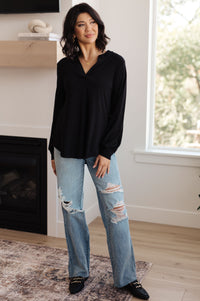 Relatively Relatable V-Neck Top Womens Ave Shops 