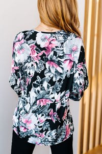 Rendered Rendition V-Neck Top Womens Ave Shops 