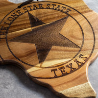 Rock & Branch® Origins Series Texas Serving Board Home & Decor Totally Bamboo 