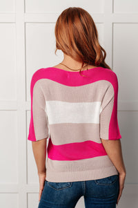 Rows Of Rose Short Sleeve Knit Top Tops Ave Shops 