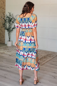 Shaping Reality V-Neck Balloon Sleeve Dress Dresses Ave Shops 