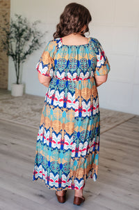 Shaping Reality V-Neck Balloon Sleeve Dress Dresses Ave Shops 