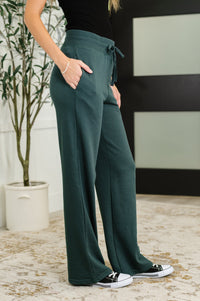 Slow Mornings High Waisted Sweats in Jungle Green Womens Ave Shops 