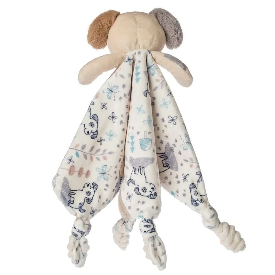 Sparky Puppy Character Blanket taggies Mary Meyer 