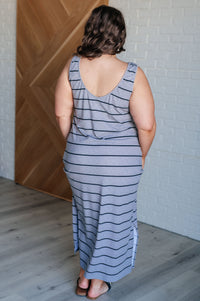 Still Got It Sleeveless Maxi In Gray Dresses Ave Shops 