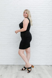Summer Nights Black Dress Womens Ave Shops 