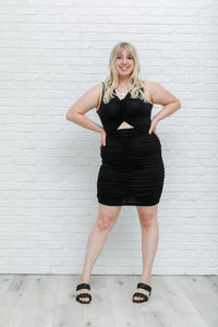 Summer Nights Black Dress Womens Ave Shops 